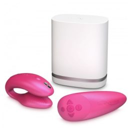 WE-VIBE - CHORUS VIBRATOR FOR COUPLES WITH SQUEEZE CONTROL PINK 2